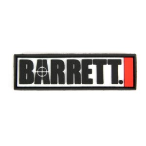 Barrett Patch, PVC, 3" Logo w/ Velcro Back